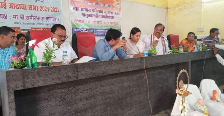 आ.समिर कुणावार यांच्या अध्यक्षतेखाली आढावा सभेचे आयोजन