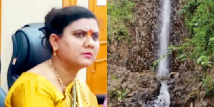 कोरपणा,जिवती येथील निसर्गरम्य निर्मित पर्यटन स्थळाचा विकास करा-प्रा. शिल्पा बोडखे