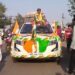 मुकुटबन येथे सेवानिवृत्त सैनिकाचे गावकऱ्यांनी केले जंगी स्वागत