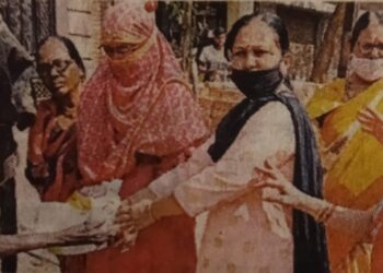 बल्लारपूर शहरातील गरजूंना मिळाला रेशन किटमुळे आधार