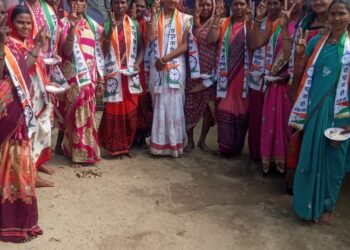 खंडाळा येथील अनेक महिलांचा राष्ट्रवादी पक्षात प्रवेश