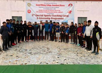 आनंद निकेतन महाविद्यालयामध्ये तिसऱ्या आनंदवन ऑलिम्पियाड चे थाटात उद्घाटन