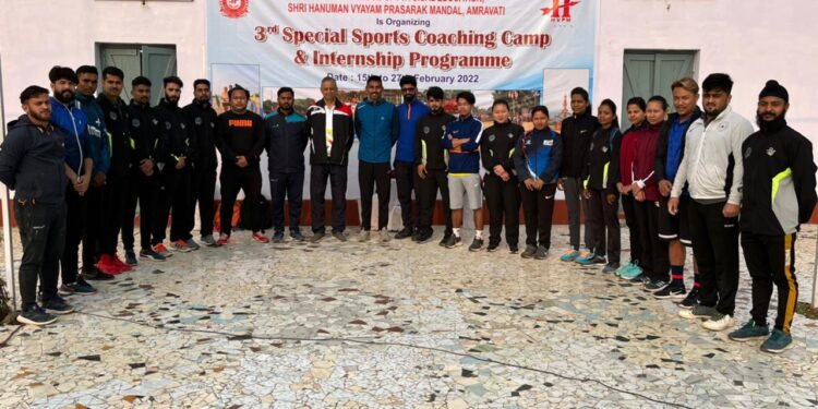 आनंद निकेतन महाविद्यालयामध्ये तिसऱ्या आनंदवन ऑलिम्पियाड चे थाटात उद्घाटन