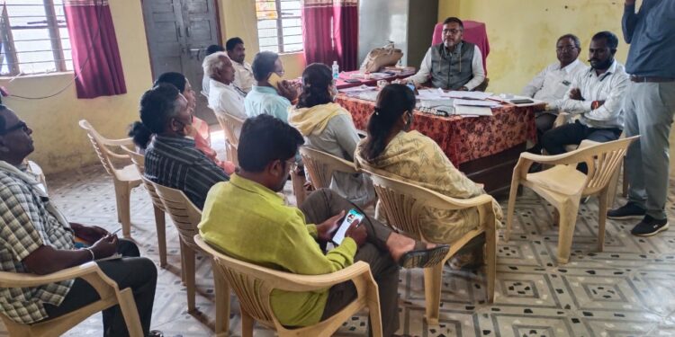चिमूर येथे तालुका शेतकरी सल्लागार समितीची सभा संपन्न