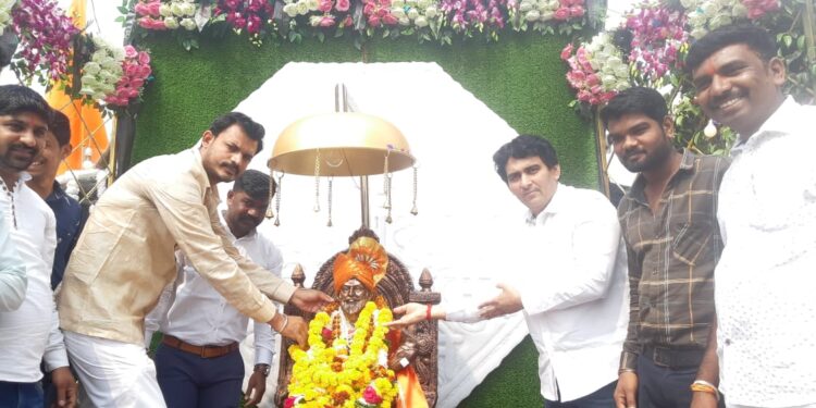 अहेतेशाम अली यांचा हस्ते शिवजयंती निमित्य वरोरा शहरात विविध उपक्रम व कार्यक्रम