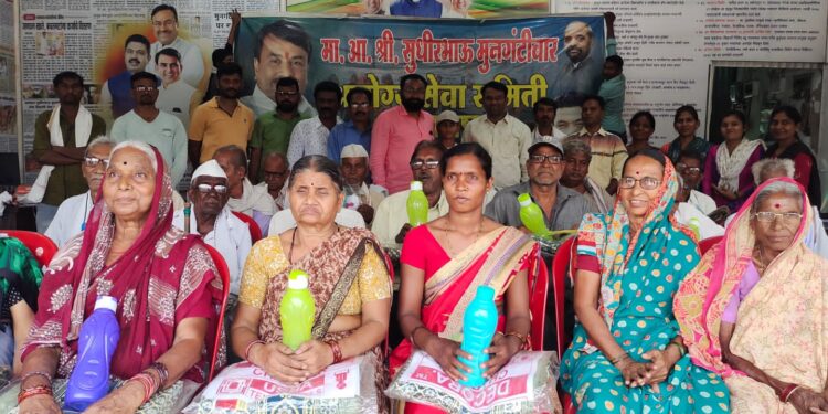 नेत्ररुग्णांची बारावी तुकडी सेवाग्राम येथे रवाना