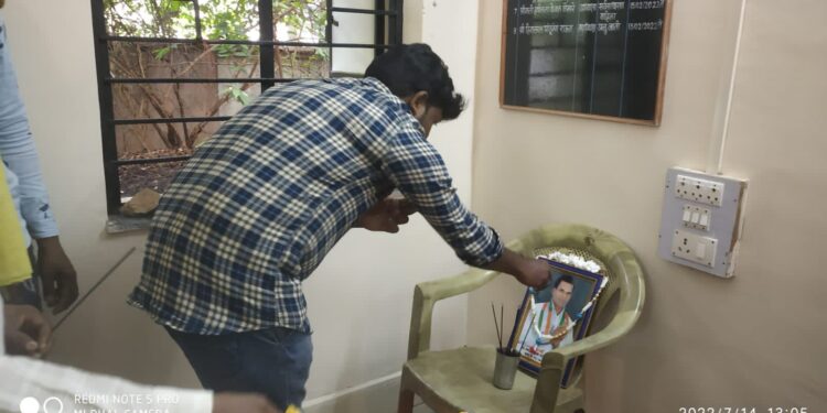 कोरची नगरपंचायत मध्ये स्व.शामलाल मडावी यांना आदरांजली