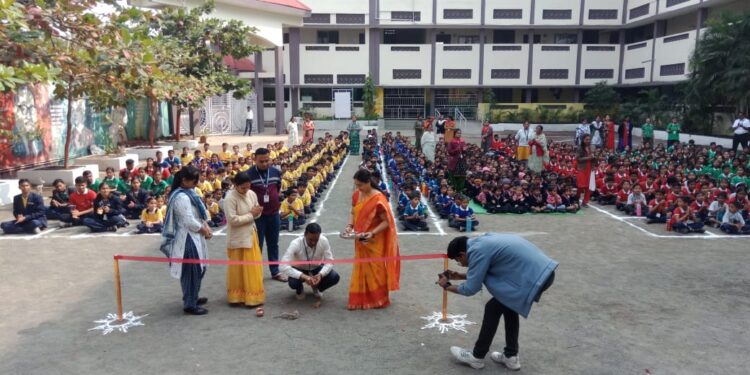 गांधी सिटी पब्लिक स्कुल मध्ये क्रिडा महोत्सव