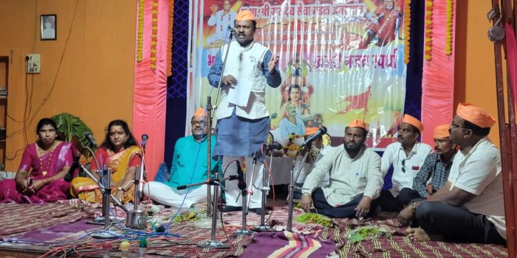 आध्यात्मिक कार्यातून आचार, विचार व संस्काराची निर्मिती होते – खासदार अशोक नेते