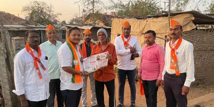 भाजपच्या गाव चलो अभियानाला नागरिकांचा प्रतिसाद