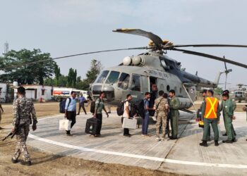अतिसंवेदनशील भागातील मतदान पथके रवाना