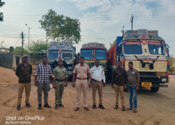 गोंडपिपरी पोलिसांनी रोखली तेलंगणात होणारी जनावरांची तस्करी