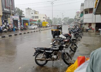 सततच्या पावसाने बाजारपेठेत शुकशुकाट