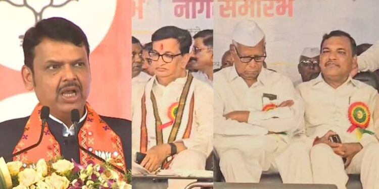मोठी बातमी : देवेंद्र फडणवीसांचे निकटवर्तीय काँग्रेसच्या स्टेजवर, विधानसभेच्या तोंडावर भाजपला मोठा धक्का?