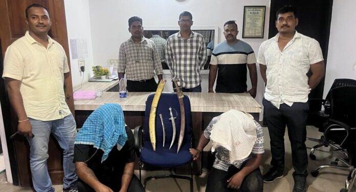 मूल शहरात किरकोळ वादाचे रूपांतर हिंसक हल्ल्यात – आरोपींना दोन तासांत अटक