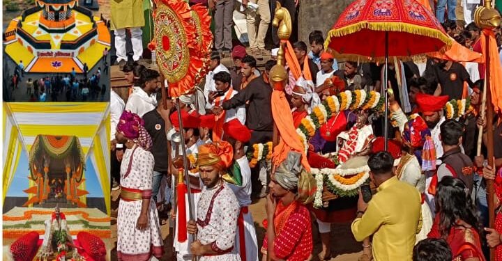 श्री शंभूराजे राज्याभिषेक सोहळा रायगडावर उत्साहात साजरा
