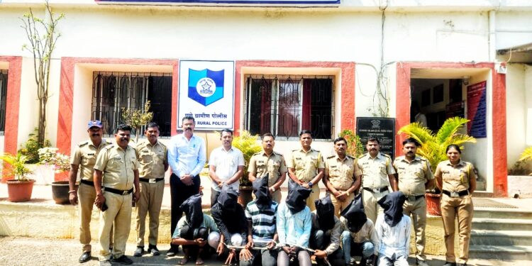 रांजणगाव MIDC पोलिसांनी २४ तासांत सात आरोपींना अटक
