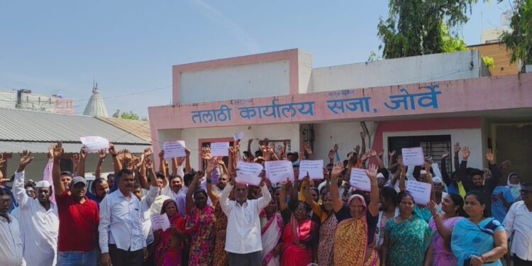 अप्प्पर तहसिल कार्यालयास विरोध करणाऱ्यांचा जोर्वेच्या ग्रामसभेत निषेध