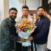 कामावरून कमी केलेल्या स्थानिक ट्रक चालकांच्या पुर्ननियुक्तीसाठी युवासेनेचे खासदार श्रीकांत शिंदे यांना निवेदन