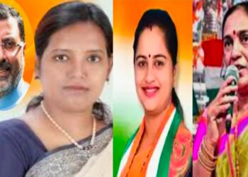 मराठी माणसाला डिवचणारे भाजपाचे खासदार निशीकांत दुबेना काँग्रेसच्या रणरागिणी मराठी खासदार संसद भवनात भिडल्या.