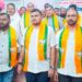 शिवसेना पोलादपूर तालुका समन्वयक सुदेश उतेकर यांनी हाती घेतले कमळ.
