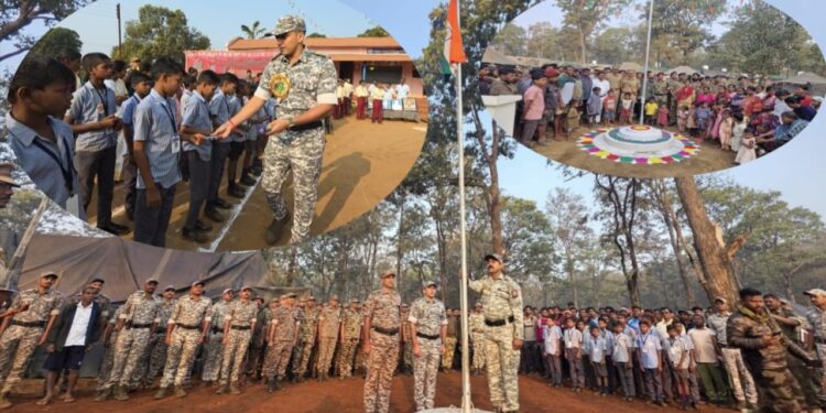 माओवाद्यांच्या बालेकिल्ल्यात पहिल्यांदाच फडकला तिरंगा: इतिहास रचणारा गणतंत्र दिवस