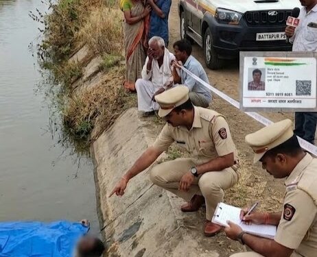 कॅनॉलमध्ये आढळला व्यक्तीचा मृतदेह; मृतकाची ओळख पटली