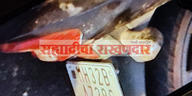 मालवाहतूक व दुचाकीची समोरासमोर धडक; दोन दुचाकीस्वारांचा जागीच मृत्यू