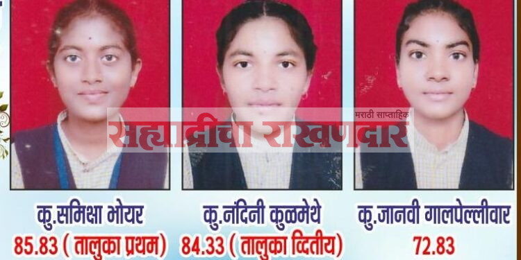 वढोलीच्या सरस्वती विद्यालयाचा HSC निकालात झळाळता यश; तालुक्यात मानाचा तुरा
