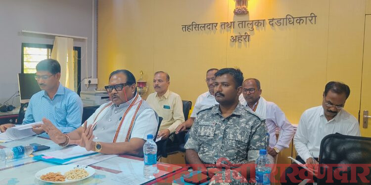 विकास कामांना गतिमान करा: आढावा सभेत आ. डॉ. धर्मराव बाबा आत्राम यांचे निर्देश