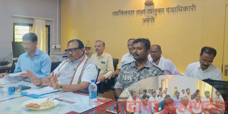 विकास कामांना गतिमान करा: आढावा सभेत आ. डॉ. धर्मराव बाबा आत्राम यांचे निर्देश