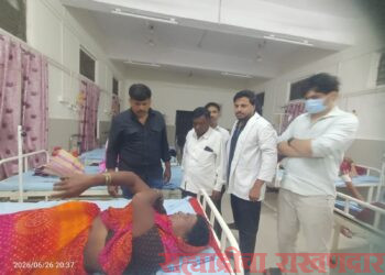 कळमगाव येथे वीज कोसळून महिला ठार; आठ महिला जखमी