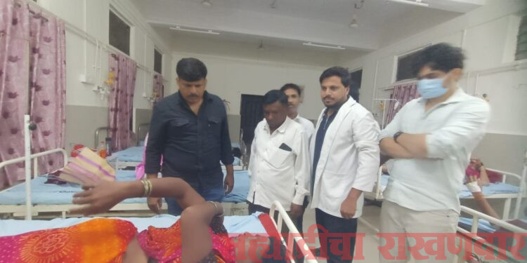 कळमगाव येथे वीज कोसळून महिला ठार; आठ महिला जखमी