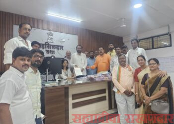 सोमनाथ रोडवरील रेतीची जड वाहतूक तात्काळ बंद करण्याची भाजपची मागणी