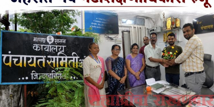 अहेरीच्या शिक्षण विभागाची धुरा आता सुरज वागस्कर यांच्या हाती