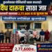 कुरखेड्यात दारू तस्करीचा पर्दाफाश;कारमध्ये देशी-विदेशी दारूचा साठा; 2.77 लाखांचा मुद्देमाल जप्त