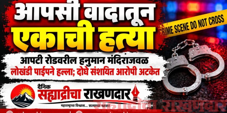 आपसी वादातून एकाची हत्या